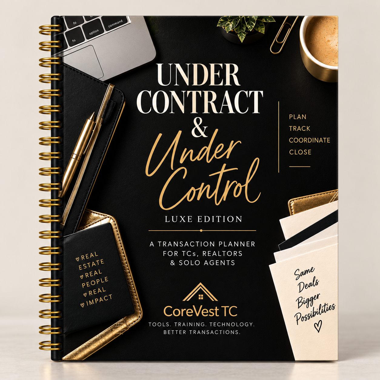 Luxe Edition, spiral cover